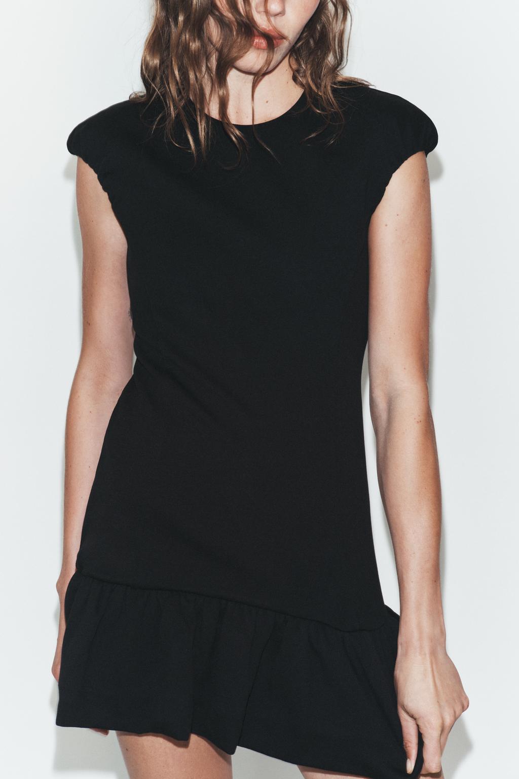 МИНИ-ПЛАТЬЕ С ВОЛАНАМИ