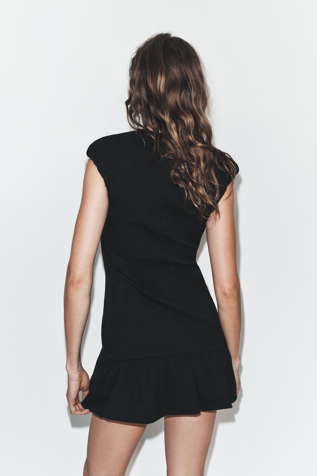 МИНИ-ПЛАТЬЕ С ВОЛАНАМИ