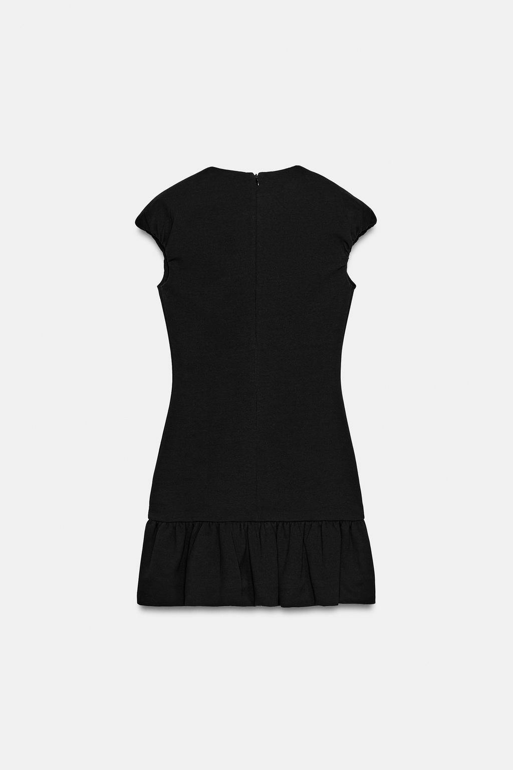 МИНИ-ПЛАТЬЕ С ВОЛАНАМИ