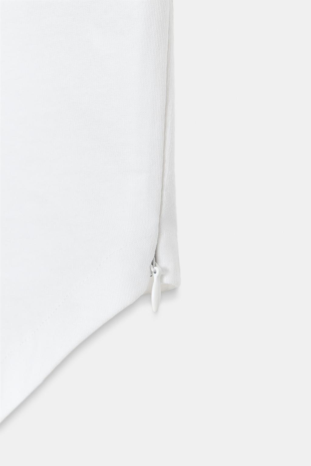 ФУТБОЛКА С КОРОТКИМИ РУКАВАМИ И ВОЛАНАМИ