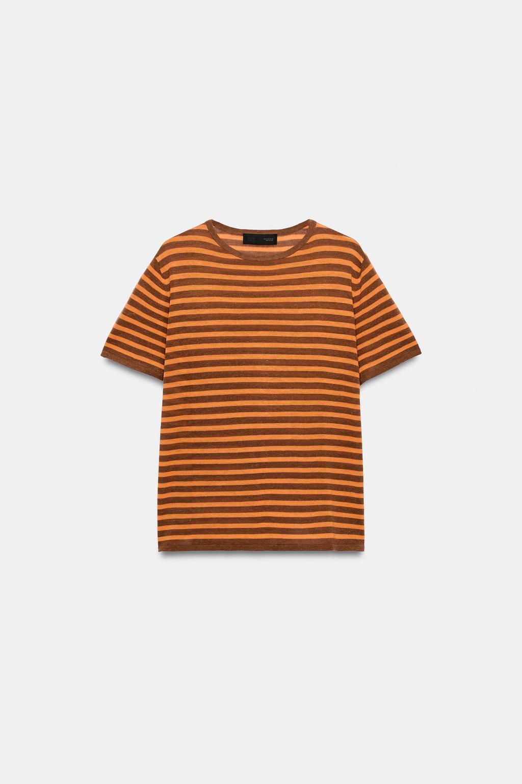 ТРИКОТАЖНЫЙ ТОП В ПОЛОСКУ