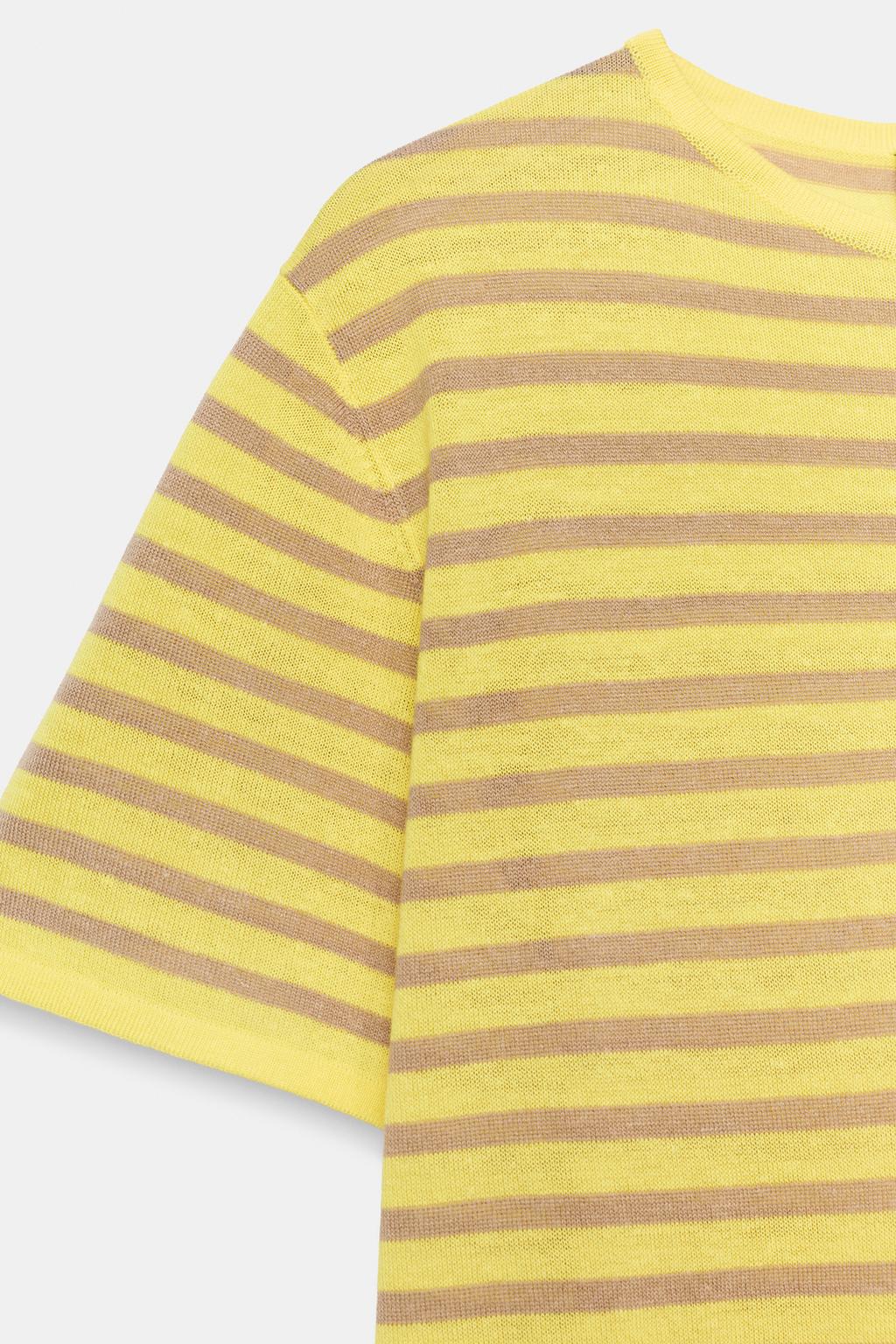 ТРИКОТАЖНЫЙ ТОП В ПОЛОСКУ