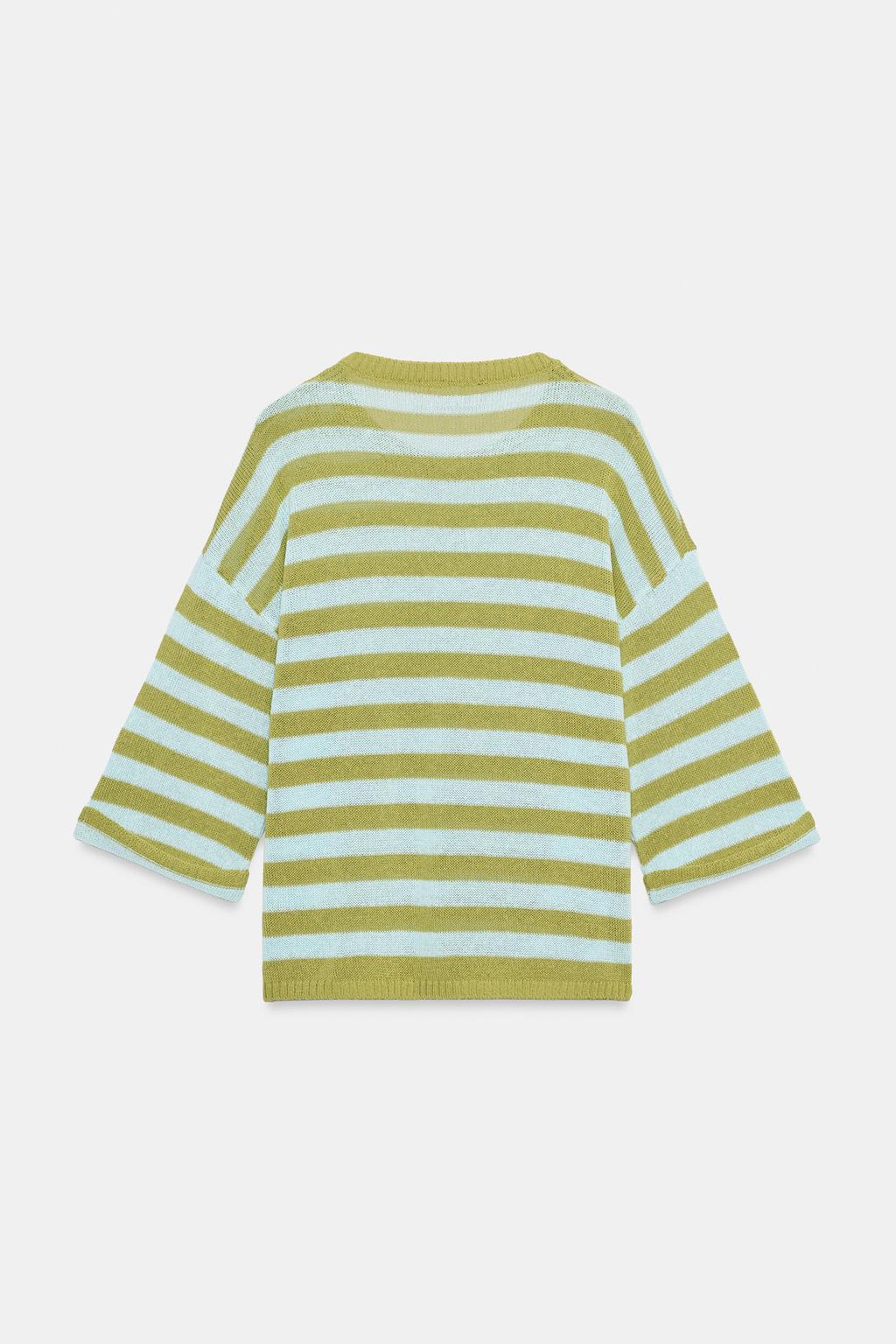 ТРИКОТАЖНЫЙ ТОП В ПОЛОСКУ