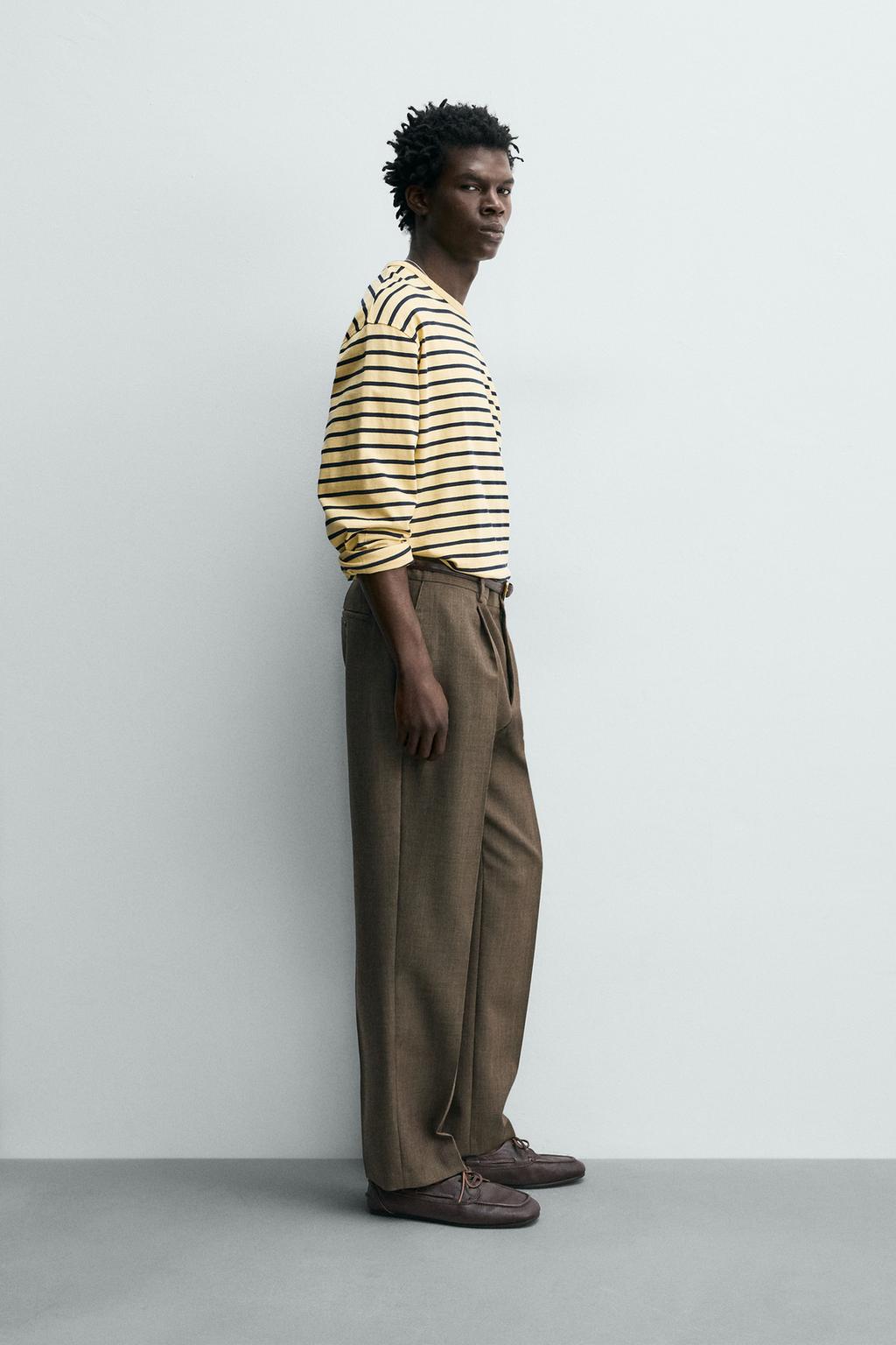 БРЮКИ стандартной посадки ИЗ 100% ШЕРСТИ