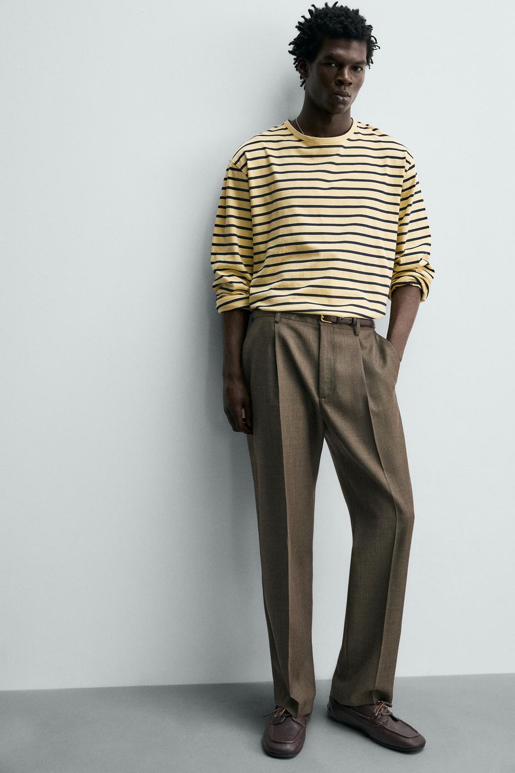 БРЮКИ стандартной посадки ИЗ 100% ШЕРСТИ