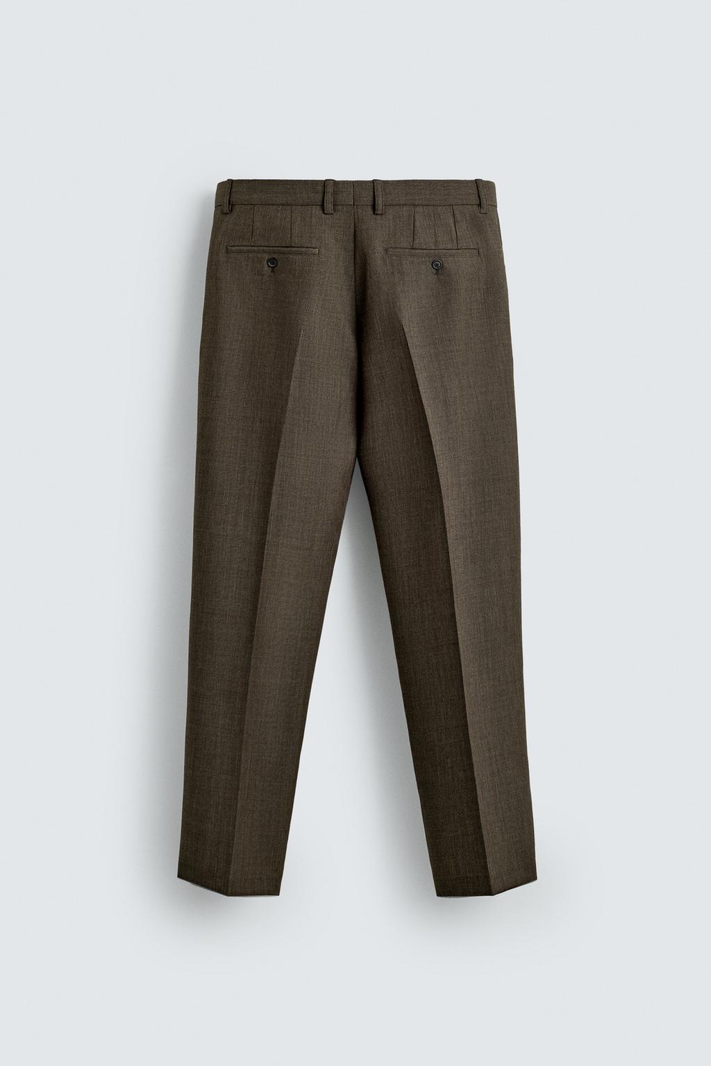 БРЮКИ стандартной посадки ИЗ 100% ШЕРСТИ