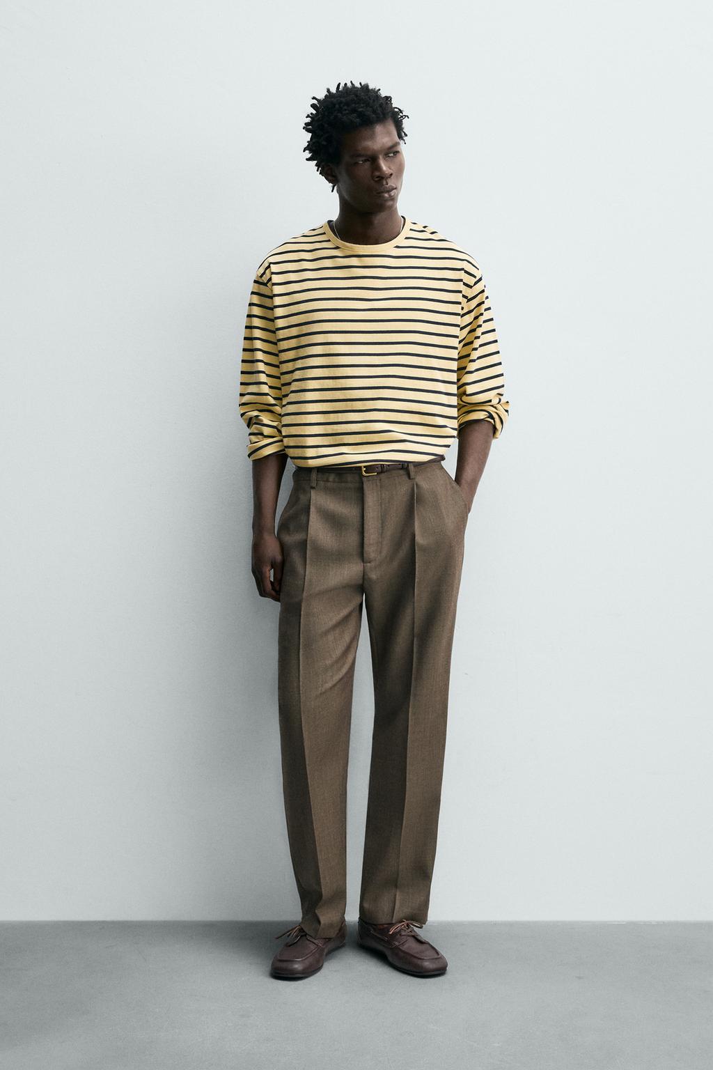 БРЮКИ стандартной посадки ИЗ 100% ШЕРСТИ