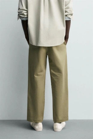 Брюки чинос прямого кроя- Заказать в России