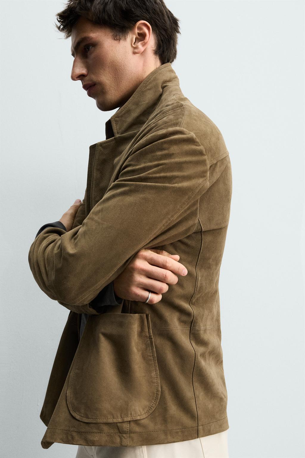 БЛЕЙЗЕР  ИЗ ЗАМШИ