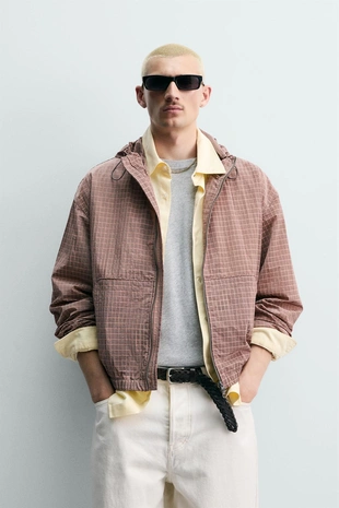 Куртка из рельефной ткани- Заказать в России