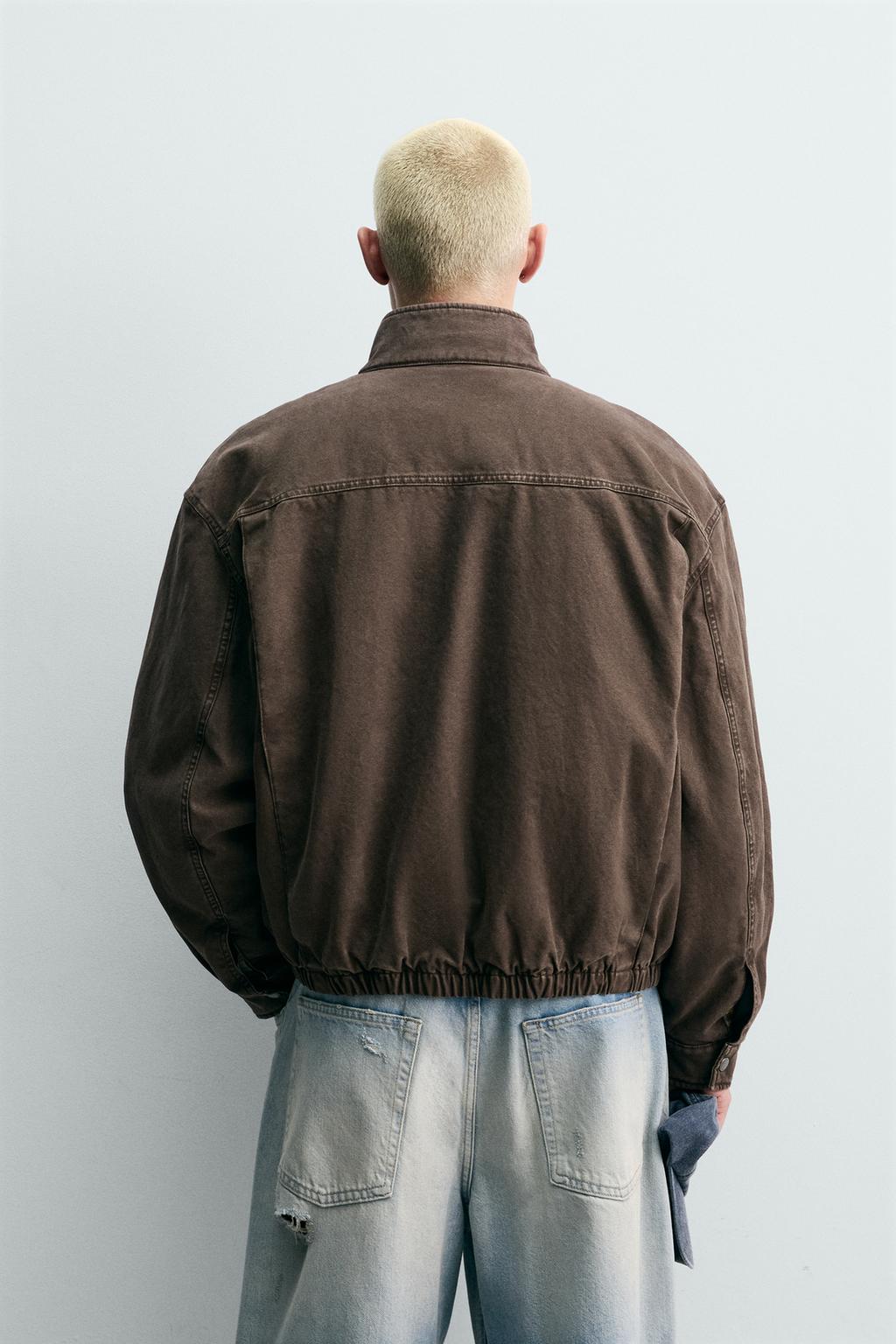 УКОРОЧЕННАЯ КУРТКА С ЗАСТЕЖКАМИ-КЛЫКАМИ