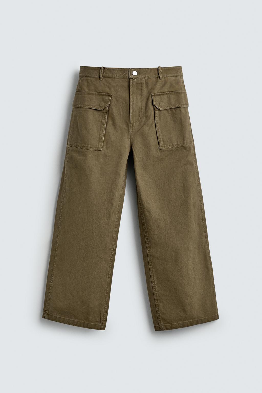 БРЮКИ свободного кроя СО ШЛЕВКОЙ