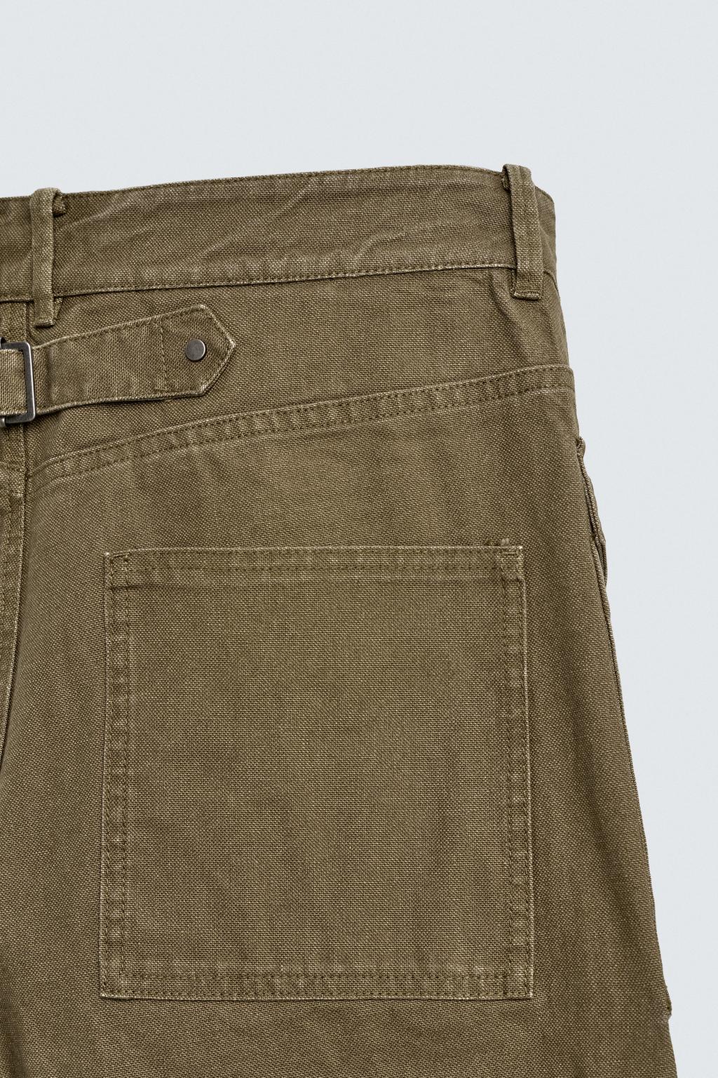 БРЮКИ свободного кроя СО ШЛЕВКОЙ