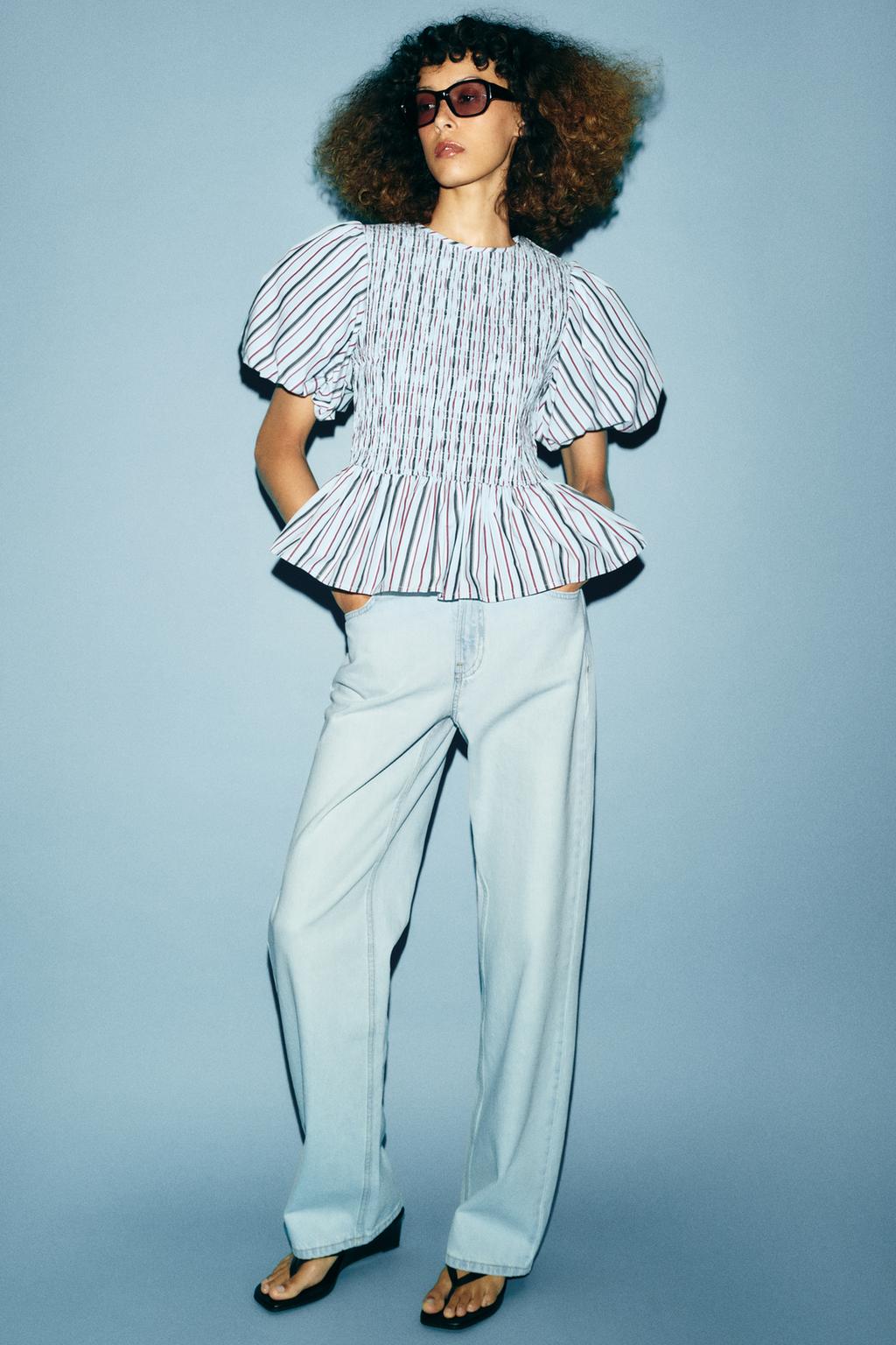 ТОП В ПОЛОСКУ «СОТЫ»