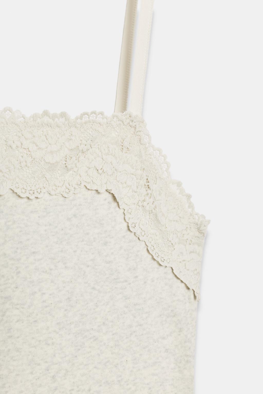 ТОП НА БРЕТЕЛЯХ С КРУЖЕВОМ