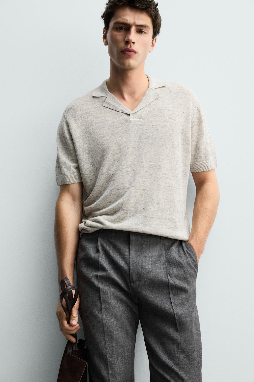 БРЮКИ стандартной посадки ИЗ 100% ШЕРСТИ