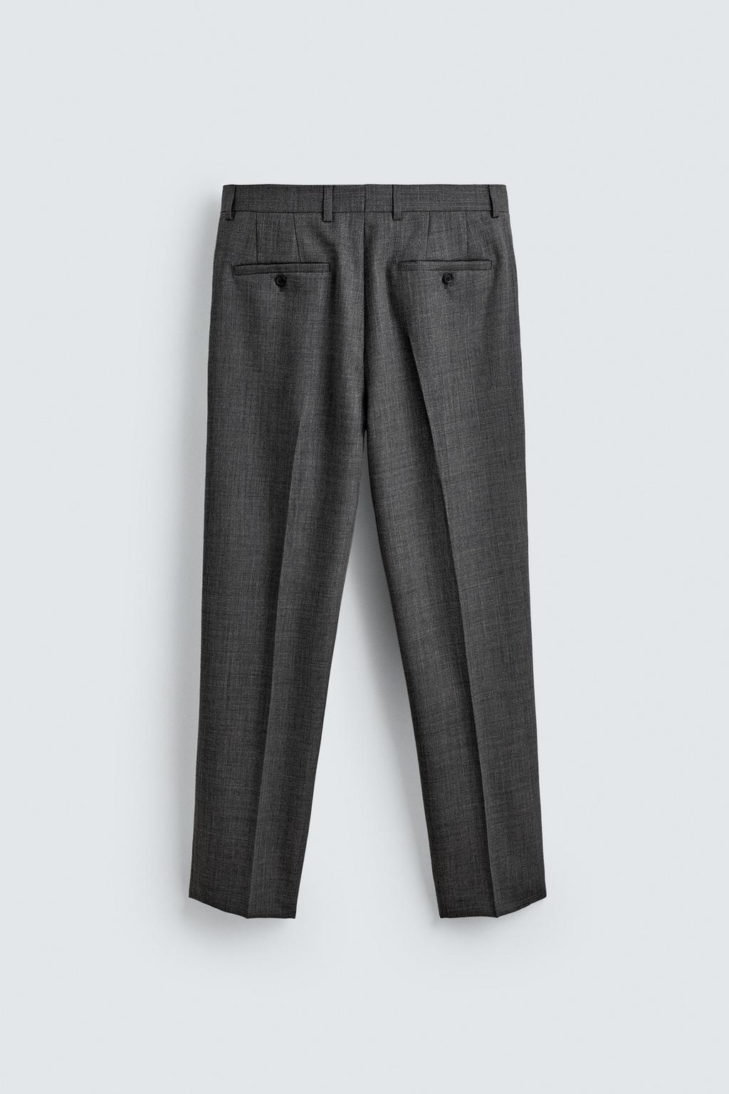 БРЮКИ стандартной посадки ИЗ 100% ШЕРСТИ