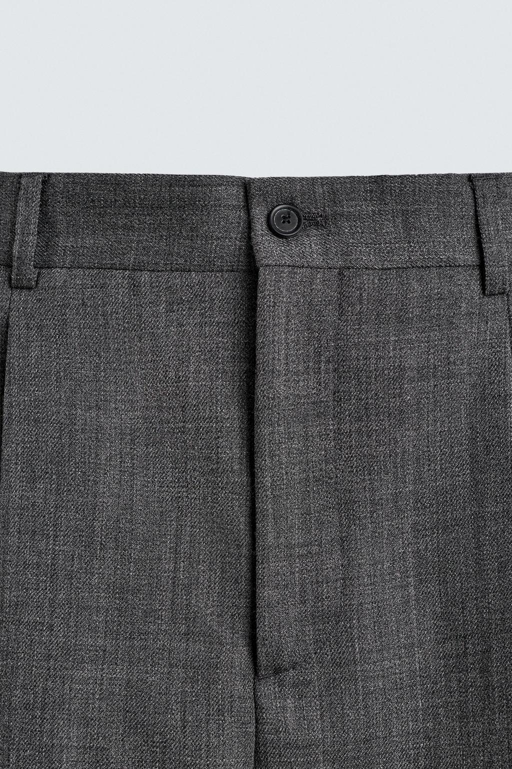 БРЮКИ стандартной посадки ИЗ 100% ШЕРСТИ