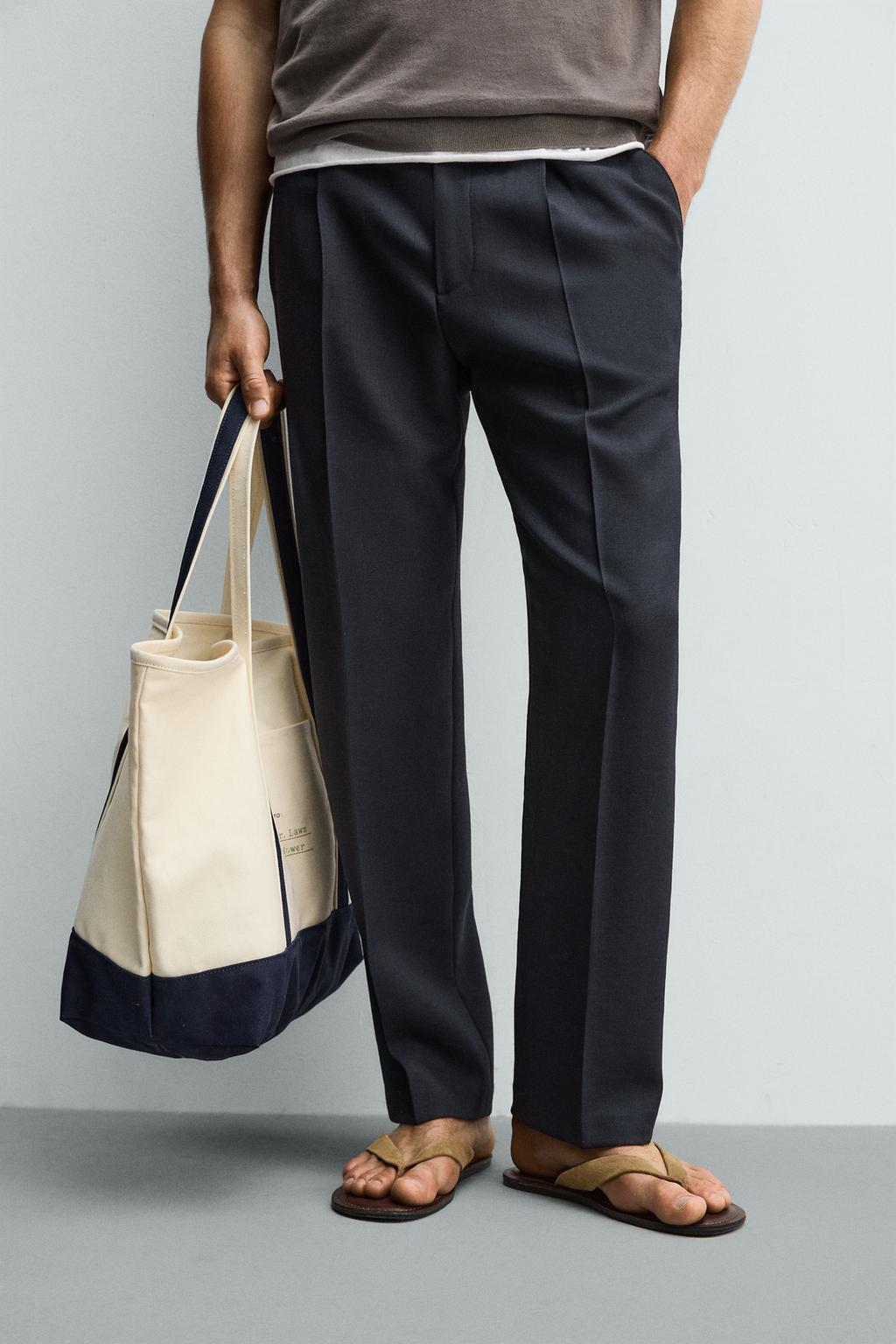 БРЮКИ стандартной посадки ИЗ 100% ШЕРСТИ