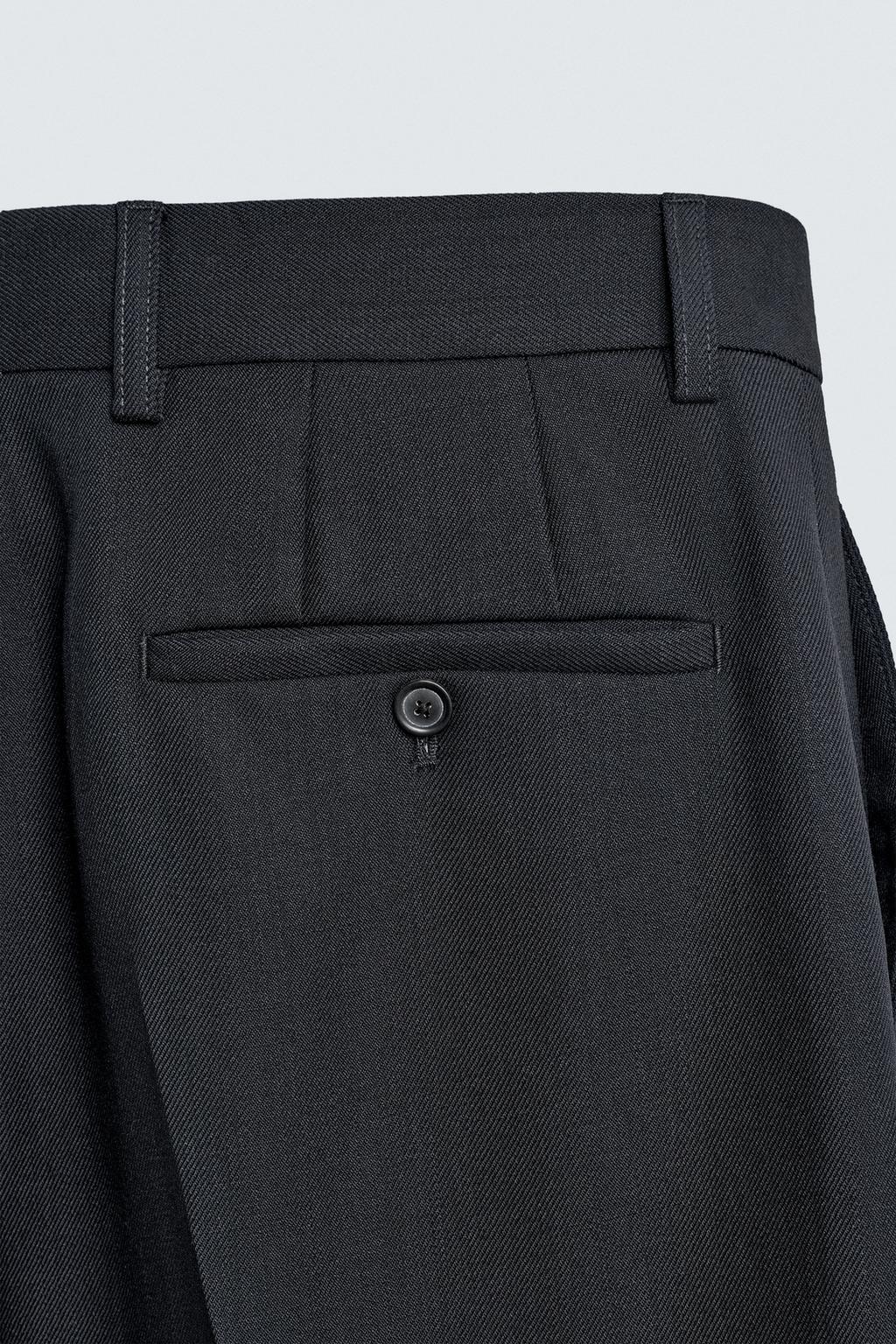 БРЮКИ стандартной посадки ИЗ 100% ШЕРСТИ