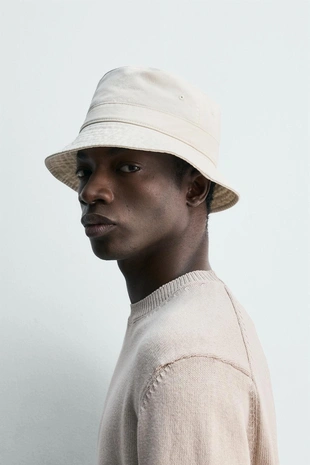 Панама с эффектом потертости