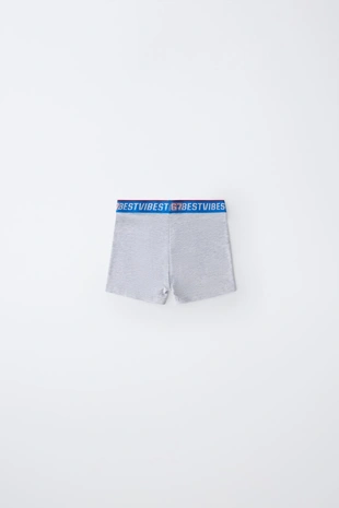 6-14 лет/набор из 3 трусов-боксеров с надписью- Заказать в России