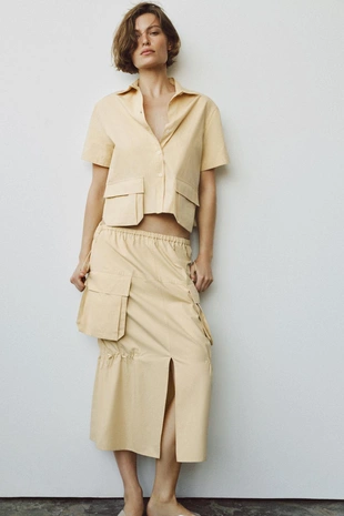 Рубашка с карманами — Zw Collection- Заказать в России