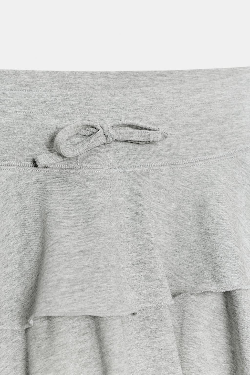 МИНИ-ЮБКА С ВОЛАНАМИ