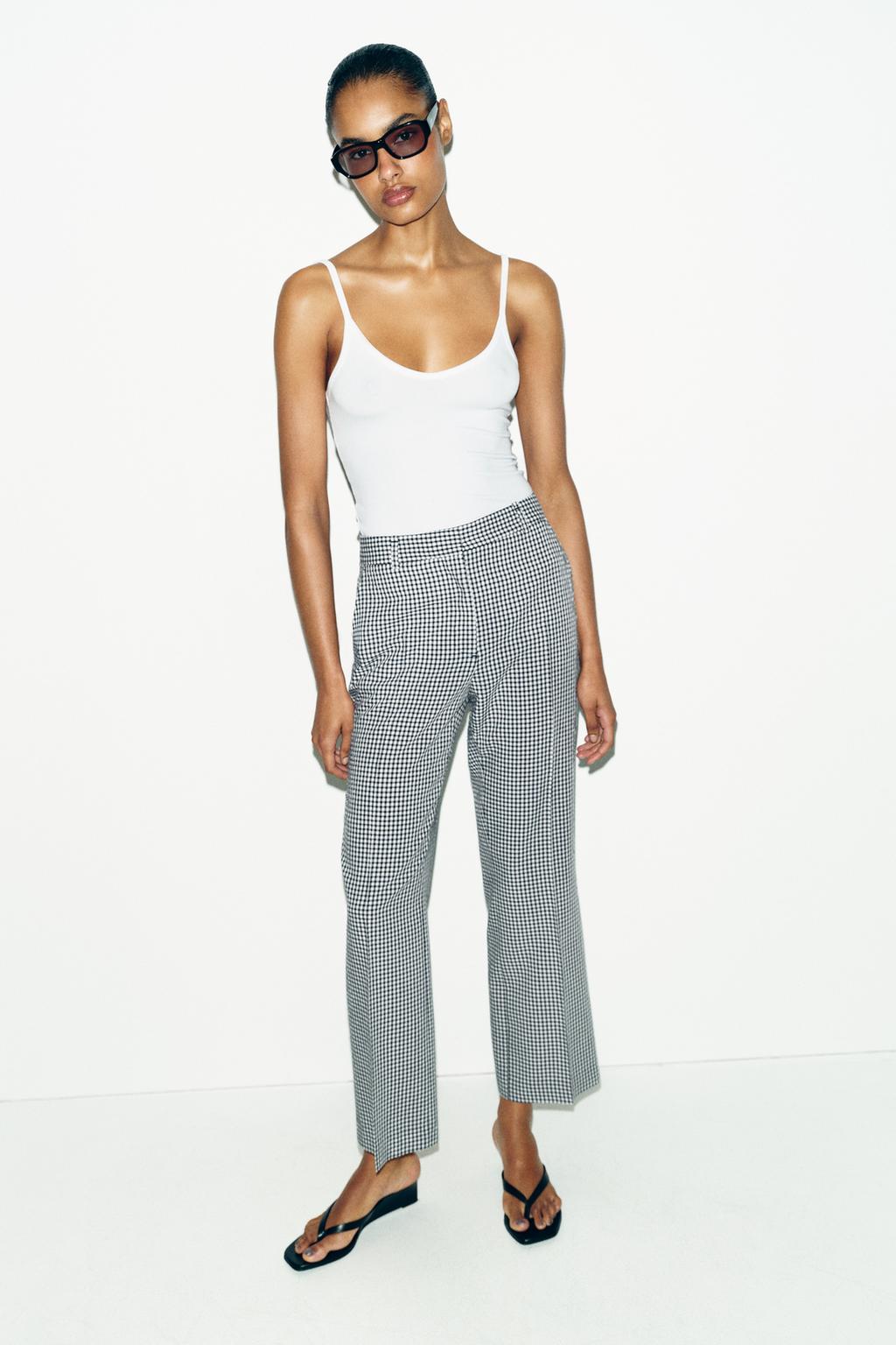 БРЮКИ В КЛЕТКУ ВИШИ