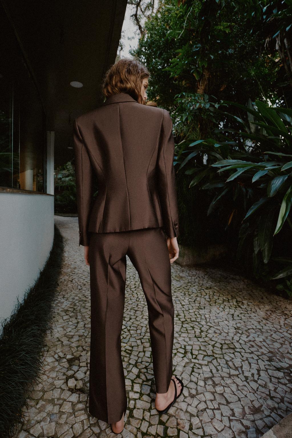 АТЛАСНЫЕ БРЮКИ 