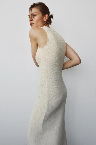 Длинное платье в сельском стиле- Заказать в России