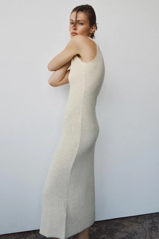 Длинное платье в сельском стиле- Заказать в России