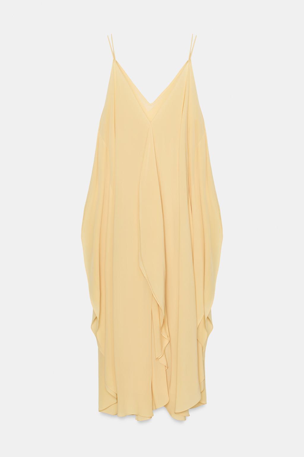 ПЛАТЬЕ С ВОЛАНАМИ ИЗ ЛИМИТИРОВАННОЙ КОЛЛЕКЦИИ ZW