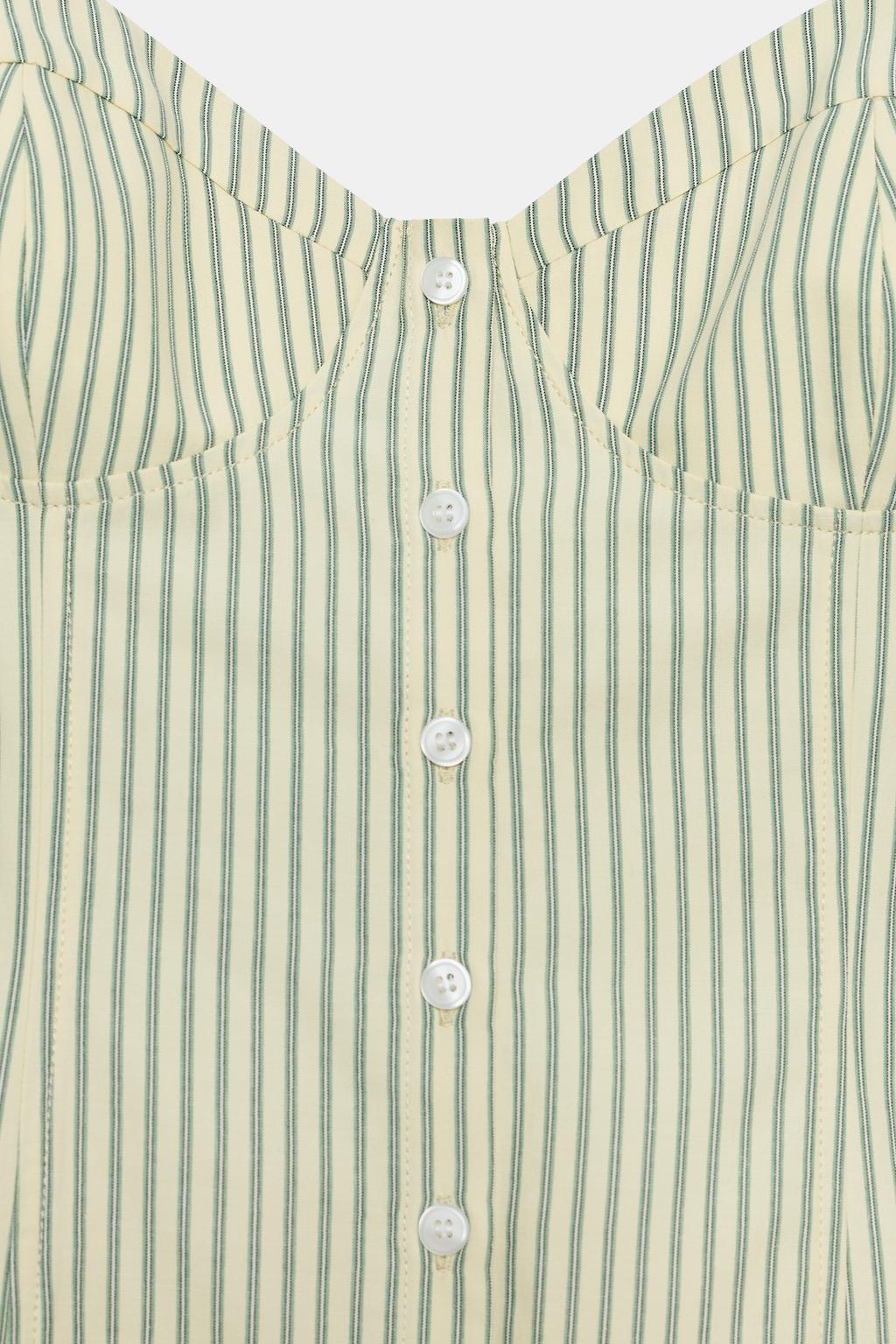 ТОП-КОРСЕТ В ПОЛОСКУ НА БРЕТЕЛЯХ