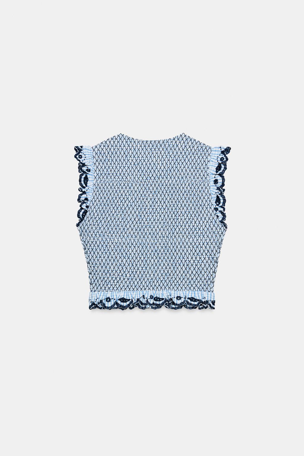 ТОП В КЛЕТКУ С ЭФФЕКТОМ ЖАТКИ