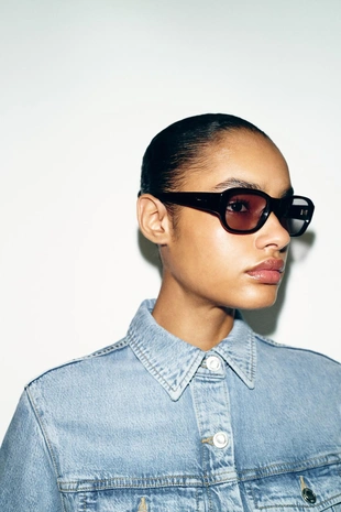 Укороченный комбинезон Z1975 из мягкого денима- Заказать в России