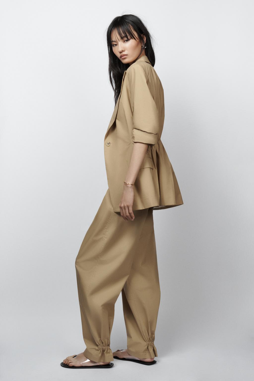 БРЮКИ С ЗАЩИПАМИ — ZW лимитированная серия