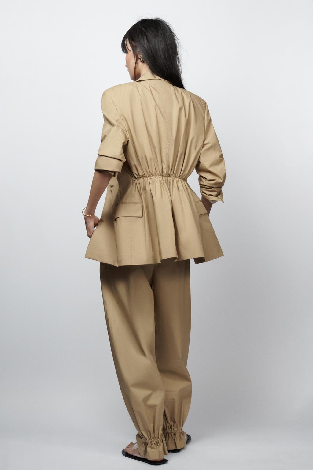 БРЮКИ С ЗАЩИПАМИ — ZW лимитированная серия