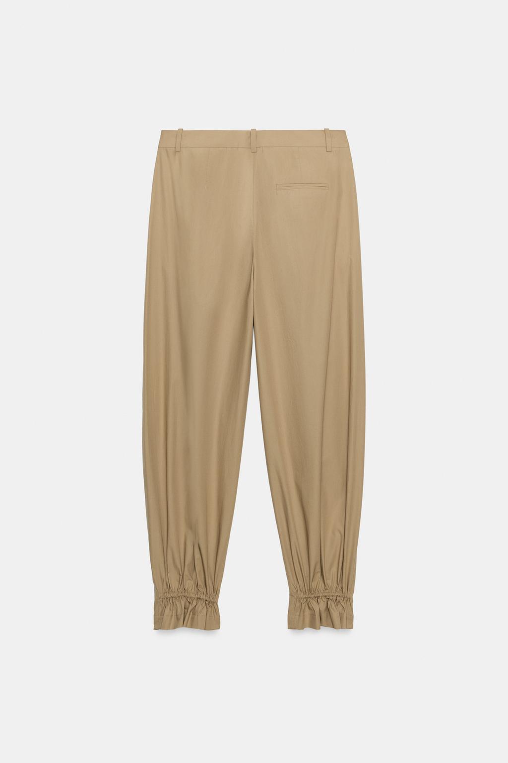 БРЮКИ С ЗАЩИПАМИ — ZW лимитированная серия