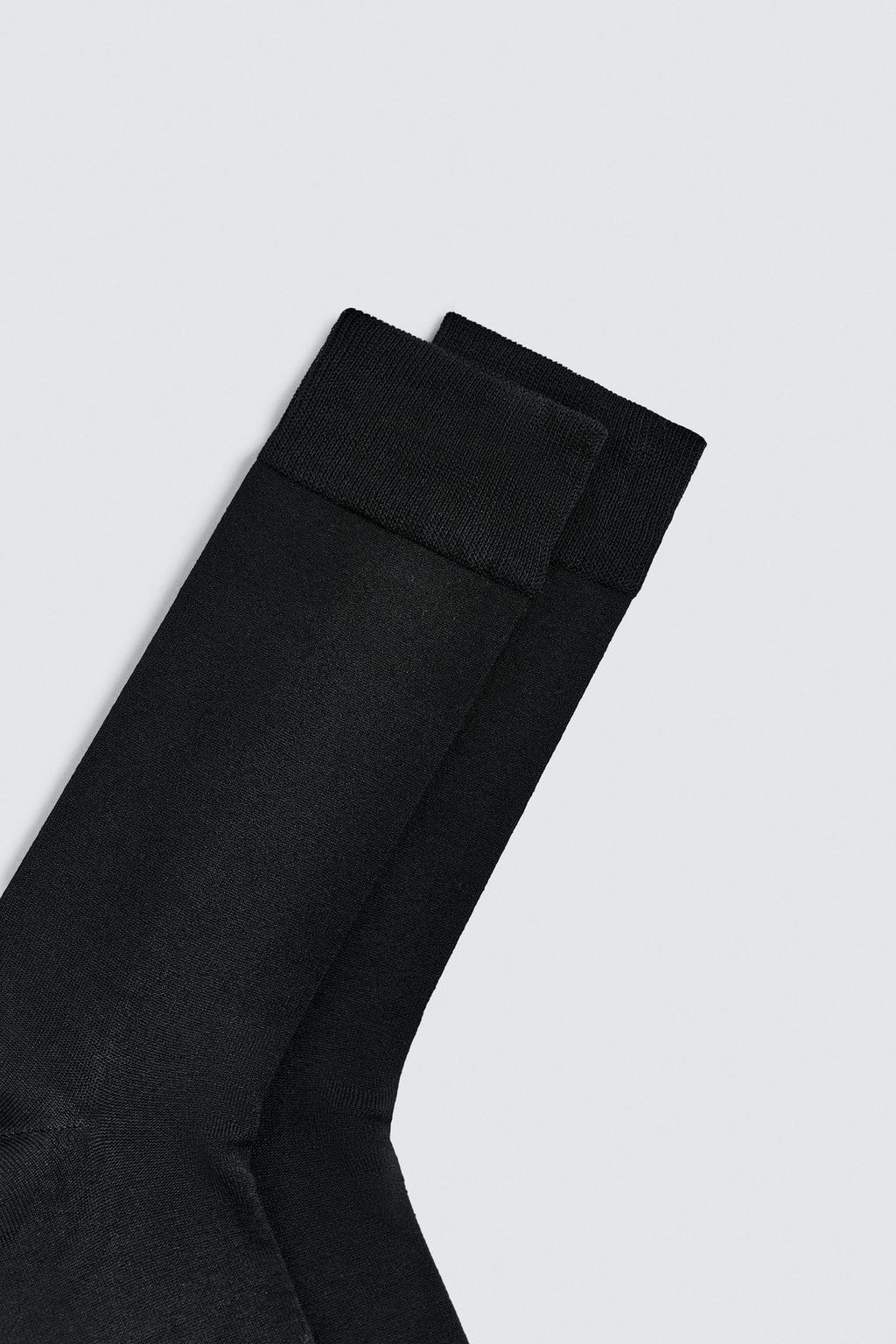 НОСКИ ИЗ МЕРСЕРИЗОВАННОГО ХЛОПКА