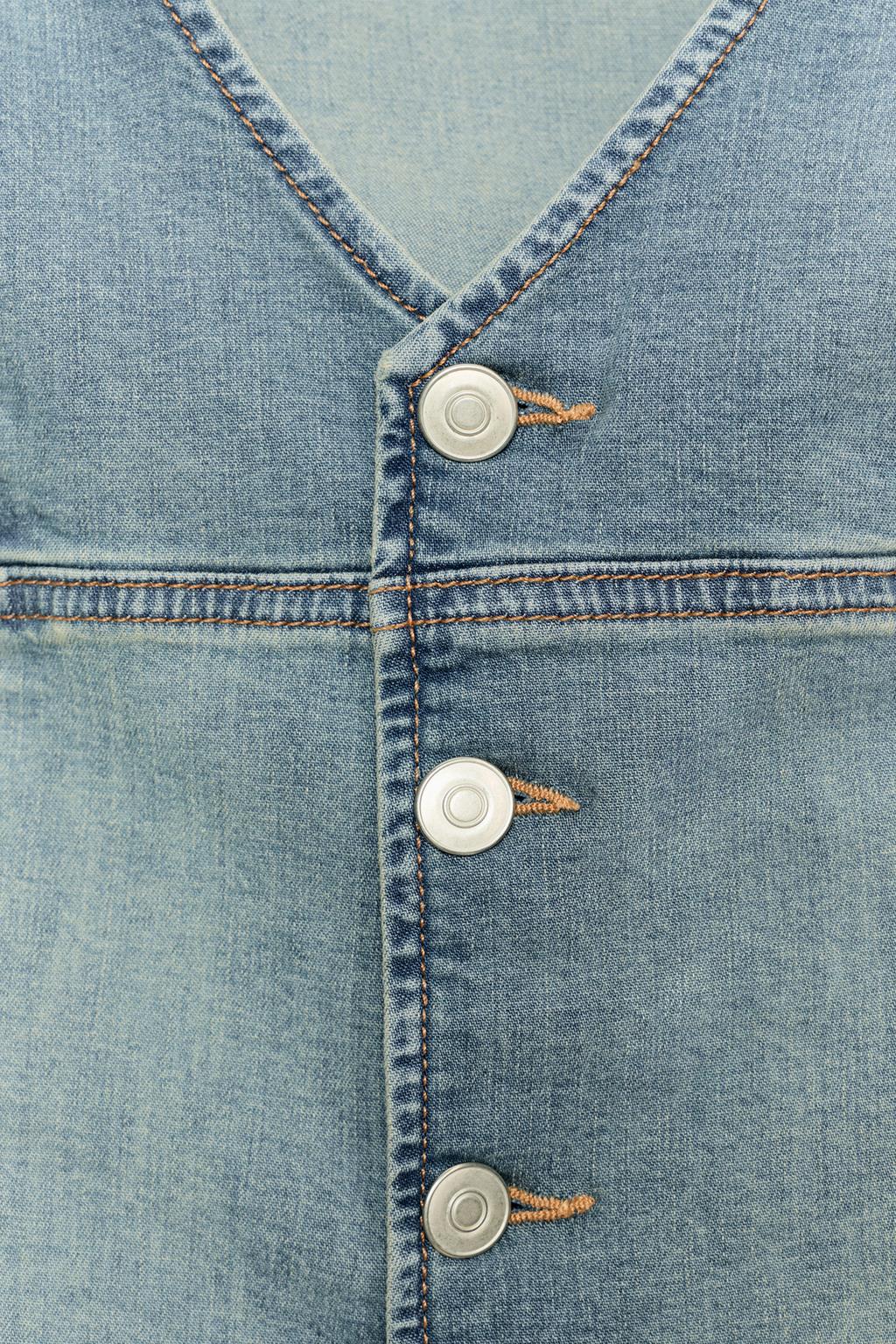 ТОП-ЖИЛЕТ ИЗ ДЕНИМА TRF