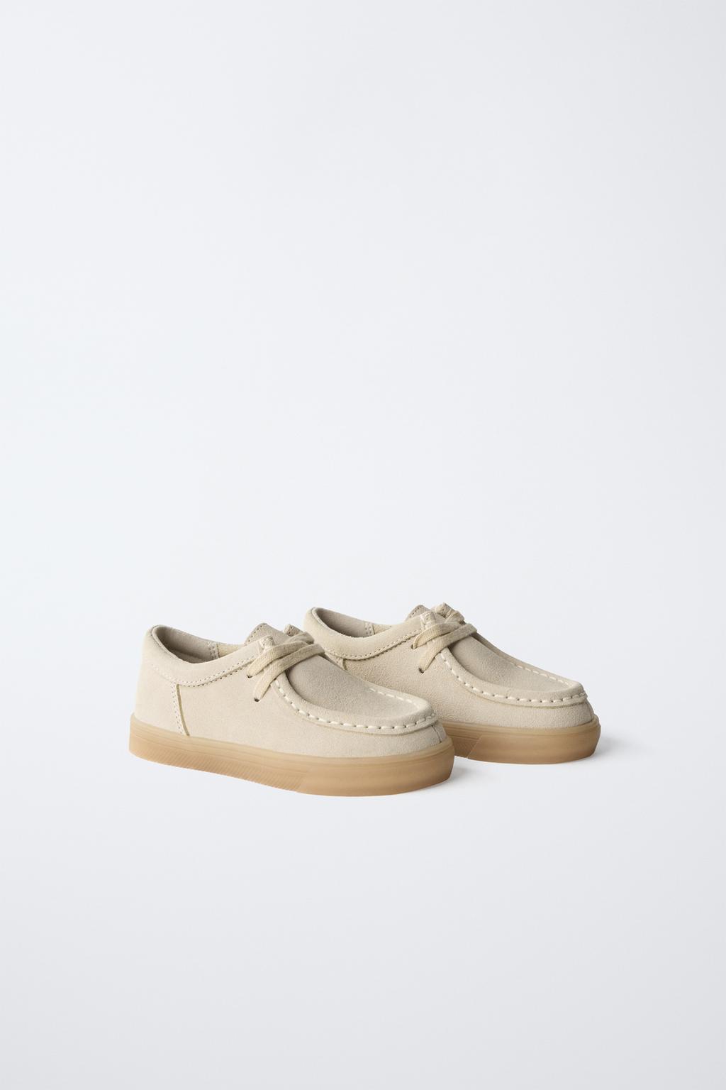 КОЖАНЫЕ ТУФЛИ С ПРОСТРОЧЕННЫМ НОСОМ