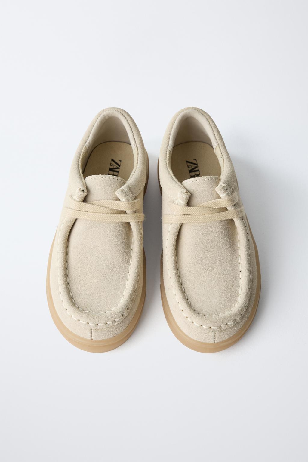 КОЖАНЫЕ ТУФЛИ С ПРОСТРОЧЕННЫМ НОСОМ