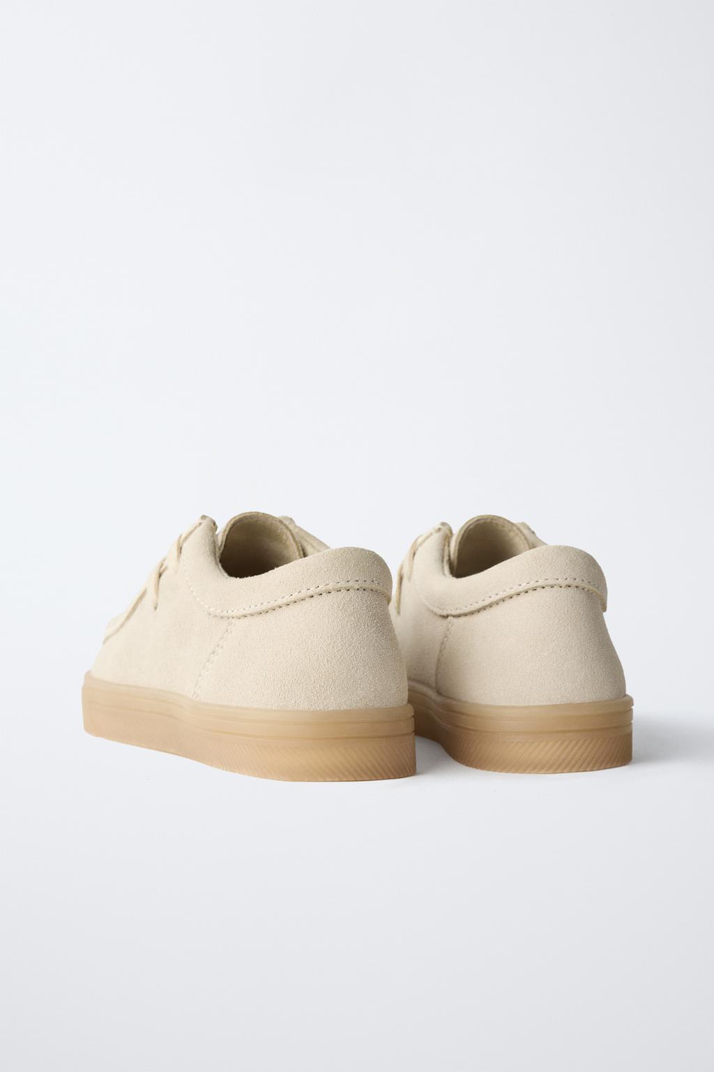 КОЖАНЫЕ ТУФЛИ С ПРОСТРОЧЕННЫМ НОСОМ