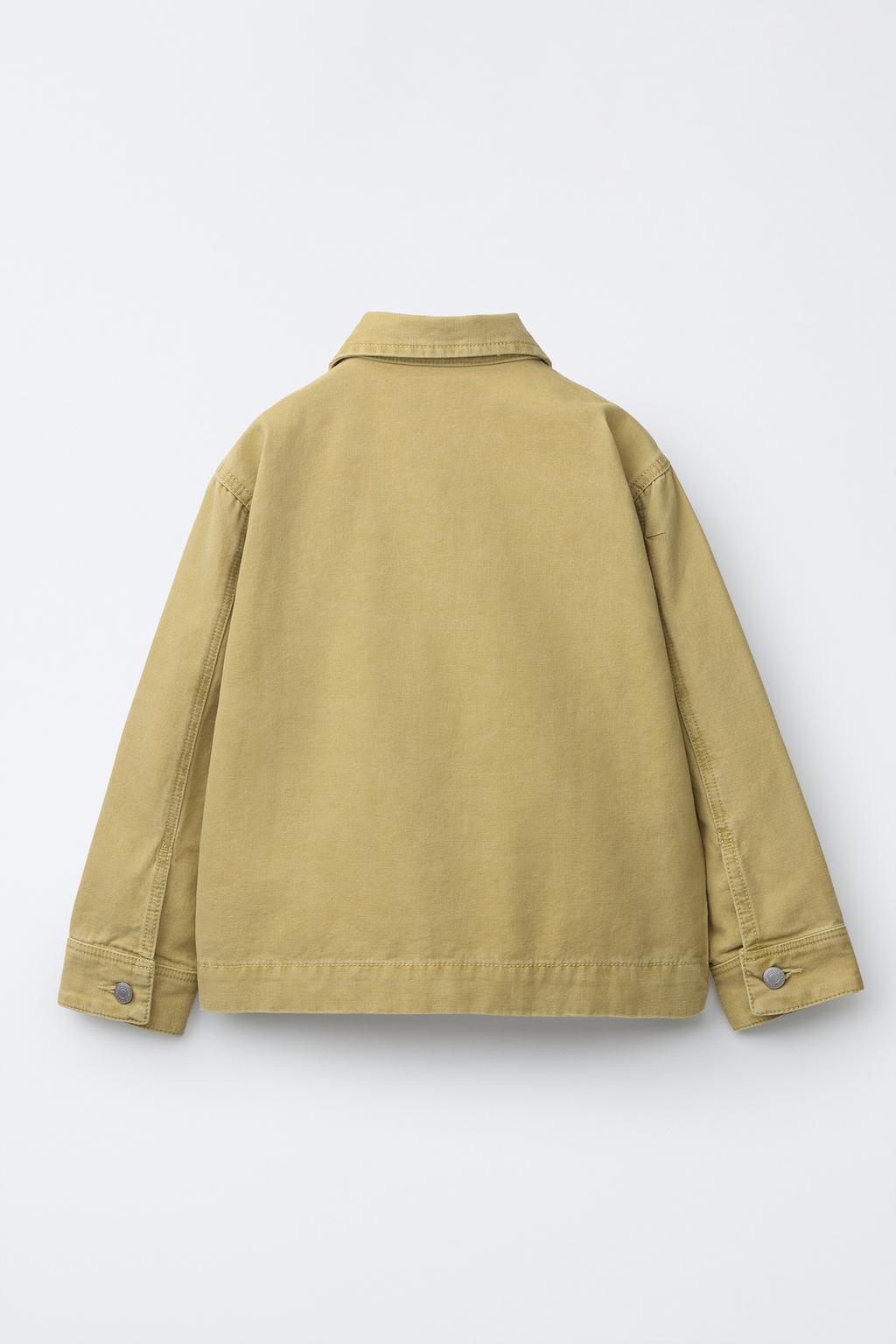 КУРТКА-РУБАШКА ИЗ ХЛОПКА С КАРМАНАМИ
