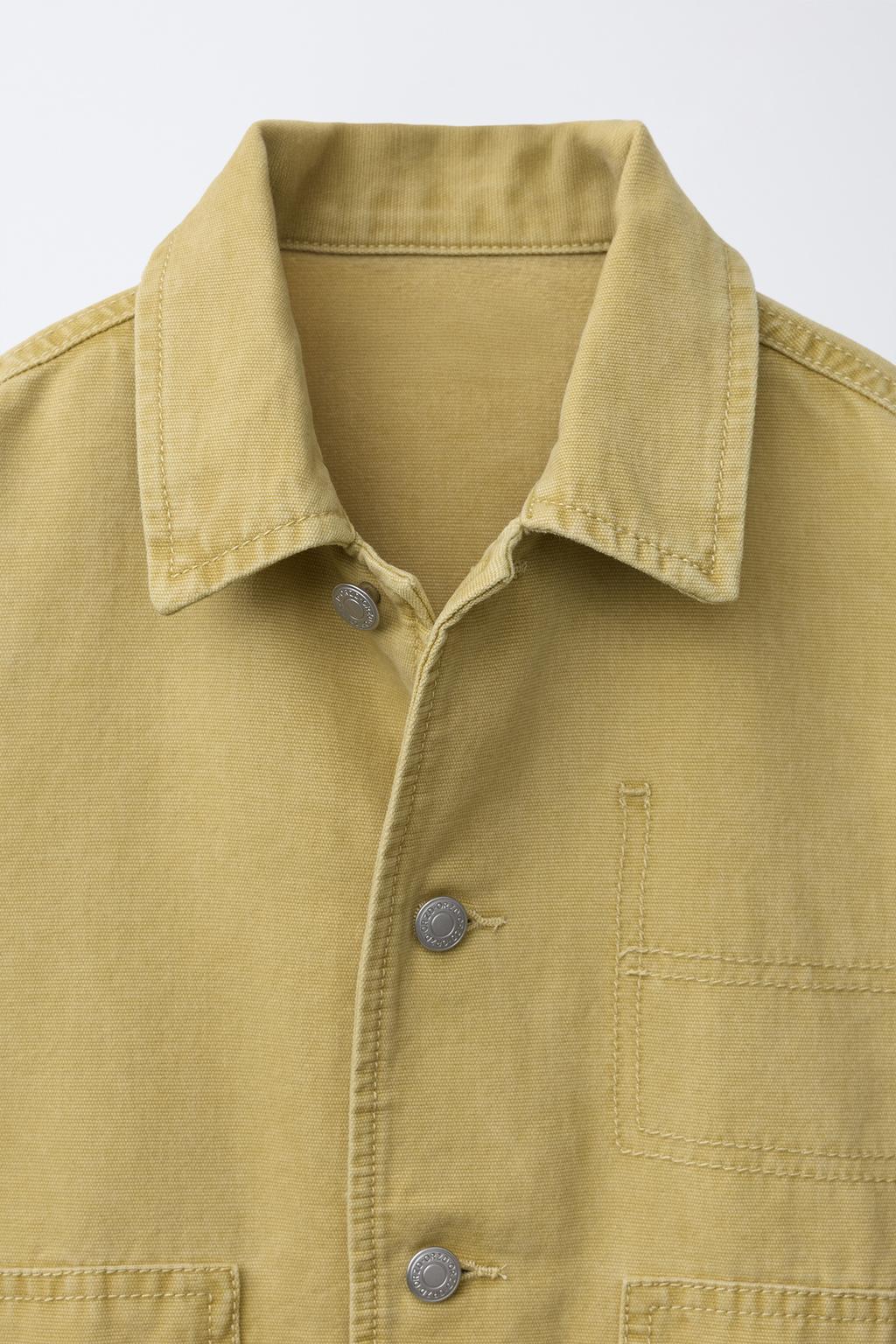 КУРТКА-РУБАШКА ИЗ ХЛОПКА С КАРМАНАМИ