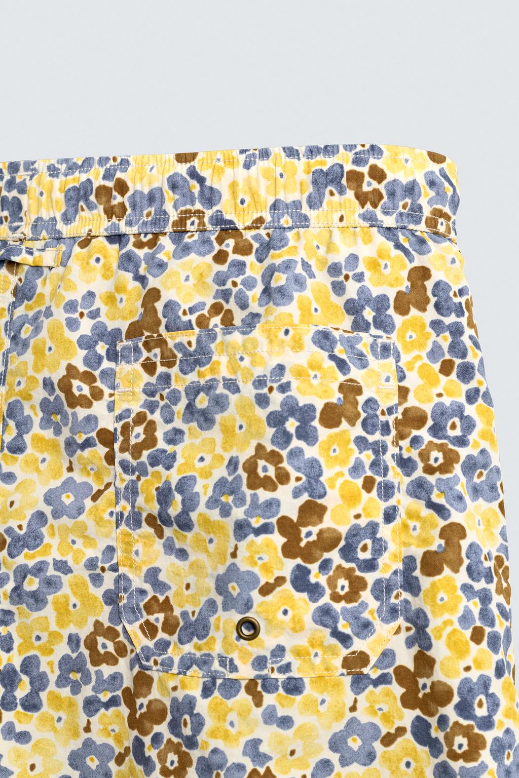 ДЛИННЫЕ ПЛАВКИ С ЦВЕТОЧНЫМ ПРИНТОМ