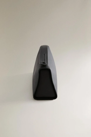 Black | 4201/700/040 - Zara Мини сумка из кожи