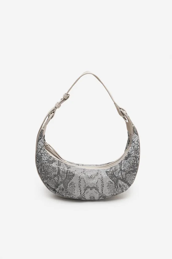Сумка на плечо с животным принтом - вещь zara woman