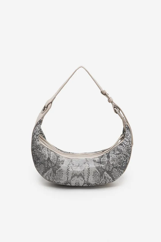 Сумка на плечо с животным принтом - вещь zara woman